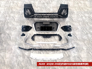 Kit Carrozzeria Q5 Aggiornamento a RSQ5 <span class=keywords><strong>Paraurti</strong></span> <span class=keywords><strong>Anteriore</strong></span> con Griglia per <span class=keywords><strong>Audi</strong></span> Q5 2018 2019 2020 Kit <span class=keywords><strong>Paraurti</strong></span> <span class=keywords><strong>Anteriore</strong></span> - Product Image 2