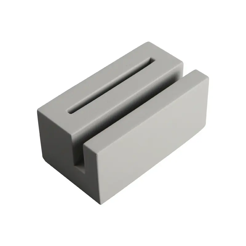 Cement Holder Desktop Cards Business Card Holder For Desk Stand Table Menu Clip
