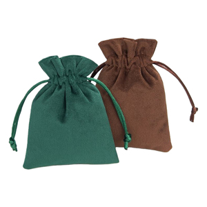 Bolsa de Almacenamiento de Joyas de Terciopelo con Cordón y Logotipo Personalizable <span class=keywords><strong>Lisi</strong></span>, para Collares, Relojes y Gafas, con Impresión y Estampado - Product Image 5