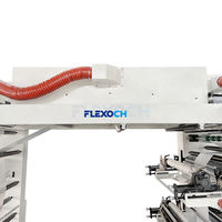Machine d'impression flexographique de type empilable 4, 6, 8 couleurs, 100 m/min, pour film rétractable BOPP, PET, PE, nylon