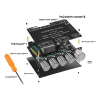 Module d'amplificateur de puissance audio 2.1 canaux YS-S100L avec réglage des tonalités et subwoofer puissant