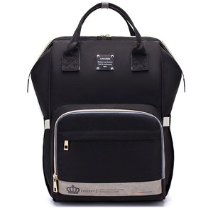 Mochila multifuncional de poliéster para pañales para mamá y bebé para viajes al aire libre - Product Image 1