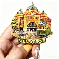Australie Océanie Aimants de réfrigérateur 3D Souvenirs touristiques Aimants de réfrigérateur Autocollants de collection Articles de décoration cadeaux artisanaux