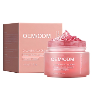 Crème gelée au collagène OEM - Niacinamide, collagène hydrolysé lyophilisé, renforce la barrière cutanée, hydrate, procure une éclat 24h - Product Image 1