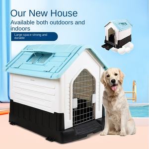 Fabrika doğrudan çevre dostu plastik Pet House katı yaz ışıklık dört mevsim evrensel çıkarılabilir yıkanabilir katlanır orta - Product Image 5