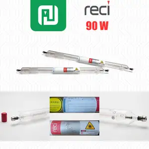 RECI Laser Manufacturer 90W Length 1050mm Dia 80mm CO2 Laser Tube 90 Watt For Lazer Cutting Machine