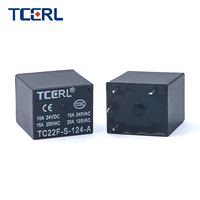 Micro-relais industriel miniature TC22F-S-124-A 15A charge électronique haute puissance pour relais de contact théorie électromagnétique 1A
