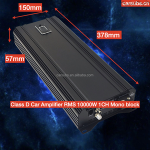 10K Brazilian Style 1 Ohm Car <strong>Subwoofer</strong> <strong>Amplifier</strong> RMS <strong>10000W</strong> 1CH Mono Peak 20000W Full Range Strong Bass Car <strong>Amplifier</strong> Class D - Product Image 2