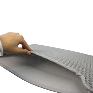 필터 장치가 있는 오픈형 고양이 화장실은 ABS 스테인리스 스틸 욕조, 스틸 스쿱, 고양이 화장실 패드로 구성되어 있습니다. - Product Image 6