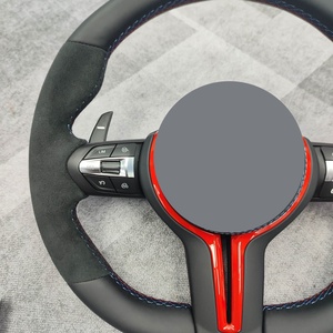 Volante de Cuero Alcántara Negro a Precio de Fábrica Compatible con BMW F30 F10 E90 - Product Image 5