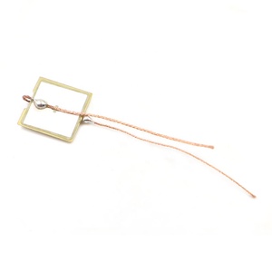 Quadratisches 13MM Piezoelektrisches Keramikblatt Messingblech 13*13MM Doppelseitiges Keramikblatt Mit Leitung Frequenz von 10KHZ - Product Image 3