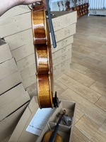 SuprasMusica, prix de gros Bonne qualité 1/4 violon fait à la main Beau son solide épicéa flammé érable support arrière OEM