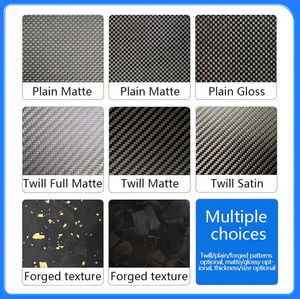 Penjualan Langsung Pabrik Plat Serat Karbon Pola Tempa Berwarna, Ketebalan 2mm-10mm, Lembaran Serat Karbon Plat Serat Karbon - Product Image 2