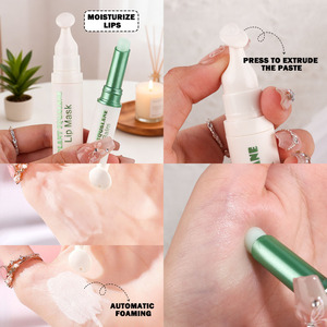 Set di <span class=keywords><strong>Balsamo</strong></span> Labbra <span class=keywords><strong>e</strong></span> Maschera 2 in 1 Biologico Idratante Naturale Impermeabile con Vitamina <span class=keywords><strong>E</strong></span> - Product Image 5