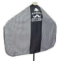 Accessoires pour Salon de coiffure, kit de coupe de cheveux, avec Cape et veste, style attrayant, Cool,