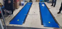 Nacelle-ciseaux hydraulique encastrable, pour voiture électrique, réglage des roues, 10 tonnes