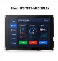 8 Zoll IPS TFT HMI Display Touchscreen 800x600 Industrielles Smart Panel ARM9 CPU RS232 RS485 CAN USB Schnittstelle LCD-Anzeigemodul