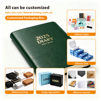 Agenda A5 en cuir véritable rechargeable de qualité supérieure pour hommes et femmes, idéal pour les voyages, les affaires et l'écriture