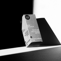 Emballage de boîte de bouteille de parfum en papier de carton gris personnalisé boîtes de parfum vides de logo personnalisé