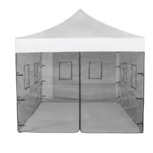 Wholesale Folding Tent Easy Set Up Full Mesh Mosquito Net Tents Mesh Wall For Canopy Tent