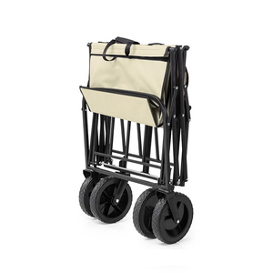 Carro <span class=keywords><strong>da</strong></span> campeggio facile <span class=keywords><strong>da</strong></span> portare con ruote a ruota larga a mano con ruote girevoli a 360 gradi - Product Image 1