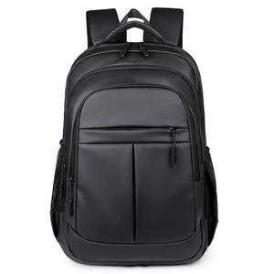 Men's Large Capacity Multifunctional Business <b>Backpack</b> Fashionable USB Charging Leisure Bag with Zipper Closure for Summer - Product Image 3