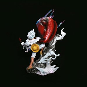 Figura Anime di Nika Luffy in 3 Colori, 27 CM, Tre Forme di Arma, Modellino in PVC da Collezione ONE PIECE, Giocattolo Regalo - Product Image 5