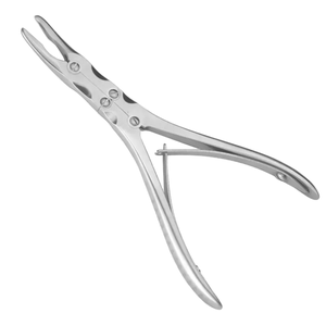 Instrument chirurgical, rongeur à os en acier inoxydable, forceps orthopédiques à double action réutilisables - Product Image 1