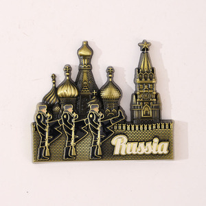 Imanes de nevera estilo vintage al por mayor OEM, recuerdos de viaje de lugares emblemáticos de todo el mundo - Product Image 6