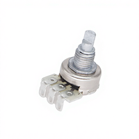 Potentiomètres rotatifs R1217N 1K-2M DC12V 300 réglages par le haut Tolérance 20% Film de carbone Filetage M6 -30°C 70°C 0.05W UAV