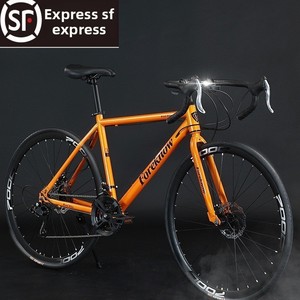 <span class=keywords><strong>Vélo</strong></span> de route en acier à haute teneur en carbone avec guidon courbé, freins à double disque, <span class=keywords><strong>ultra</strong></span>-<span class=keywords><strong>léger</strong></span>, pour hommes, femmes et adultes, 24/26 pouces, vente en gros transfrontalière - Product Image 5