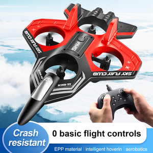 88rc s83 2.4G 4CH RC EPP bọt máy bay chiến đấu bay không người lái Đồ chơi 360 độ diễn viên đóng thế điều khiển từ xa tàu lượn bay đồ chơi RC diễn viên đóng thế máy bay đồ chơi - Product Image 3