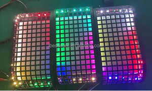 Luz LED decorativa moderna para interiores, decoración del hogar con ladrillo <span class=keywords><strong>de</strong></span> luz, 40 píxeles, DMX, WS2813, 10W, brillante, Hotel, moderno, <span class=keywords><strong>Res</strong></span> - Product Image 5