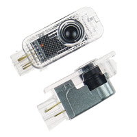 Kit de Luces de Proyección LED HD para Puerta de Coche, con Logotipo, para Modelos A3, A4, A5, A6, B8, B9, C7, Q5, Q7, R8, Tt