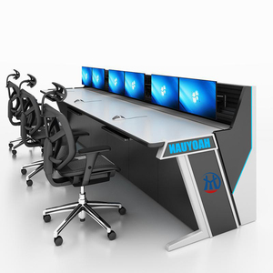 Bàn làm việc văn phòng tùy chỉnh có đèn LED, bàn làm việc văn phòng, bàn nâng điện, bàn làm việc đa năng - Product Image 2