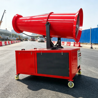 Cañón de Humo Versátil con Motor Diésel para Control de Plagas Agrícolas y Desinfección, Máquina de Nebulización para Control de Plagas