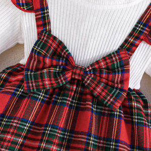 Vestido de Algodón Casual para Bebé Niña de 3 a 24 Meses, Largo hasta la Rodilla, Manga Larga, Bonito, Antiarrugas, Transpirable y Lavable - Product Image 4