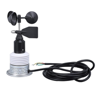 Agriculture Mini Anemometer 5-in-1 Weather Sensor for Wind Speed Direction Temperature 5V Boat Anemometer Measuring Instruments