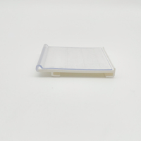Support de prix universel en PVC pour bord de rayonnage, personnalisable en usine CF
