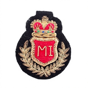 Parches Bordados Personalizados ODM OEM con Decoración de Encaje y Pin de Seguridad para Uniformes Escolares 2026 - Product Image 6