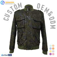 Veste d'hiver pour homme en denim matelassée, coupe varsity, de haute qualité, personnalisée OEM 2026, avec doublure en fourrure et en polaire