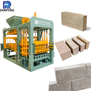 QT6-15 600x200x200mm Briques de Verrouillage Solide <span class=keywords><strong>Chaux</strong></span> <span class=keywords><strong>Chanvre</strong></span> Blocs de Béton Machine en France - Product Image 1