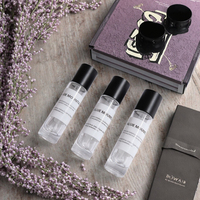 Botol Parfum Kaca Tinggi Ramping 15ml dengan Pompa Semprot, Kemasan Mewah