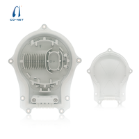 Horizontal Fiber Optic Closure 24 Splicing FTTH IP65 Rated PP/GF Composite