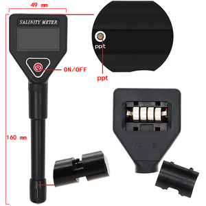 एक्वेरियम पूल समुद्री जल गुणवत्ता माप के लिए उच्च सटीकता के साथ डिजिटल पोर्टेबल लवणता पीएच मीटर पेन टेस्टर - Product Image 2