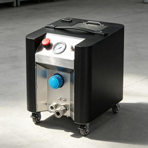 Système professionnel de nettoyage à la glace sèche pour le detailing des jantes et des roues automobiles - Product Image 1