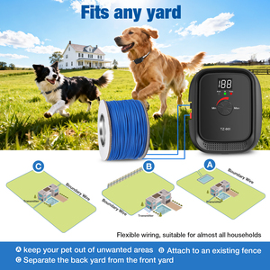 Sistema de Cercado Eléctrico para Perros, Fácil de Montar y Portátil, para Seguridad en el Patio - Product Image 4