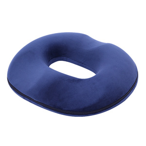 Memory <b>Foam</b> Hemorrhoid Cushion 44x40x8cm Pressure Relief Round Seat <b>Pad</b> For Coccyx And Buttock Support - Product Image 1