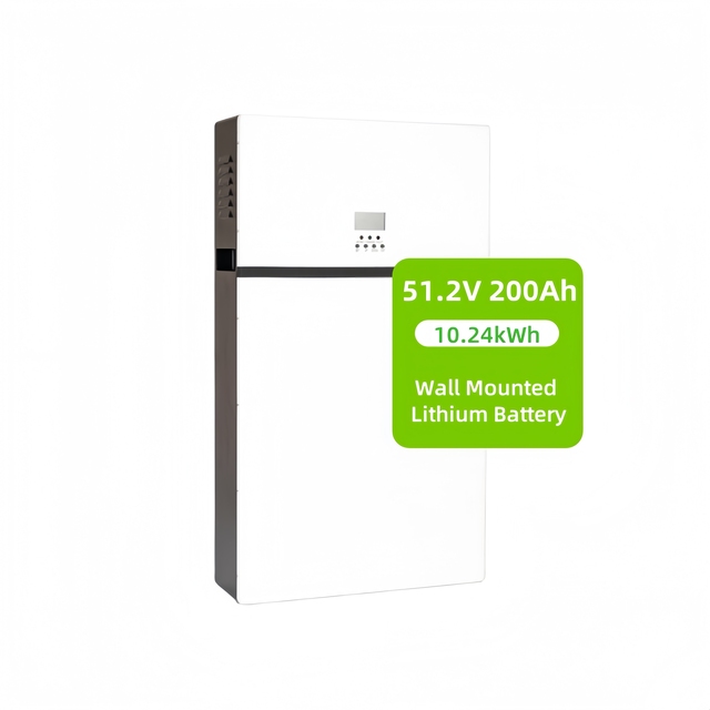 Wall Mount Home Lifepo4 Battery 51.2V 20kWh 10kWh 200Ah Lithium Ion Batteries Solar Power Storage