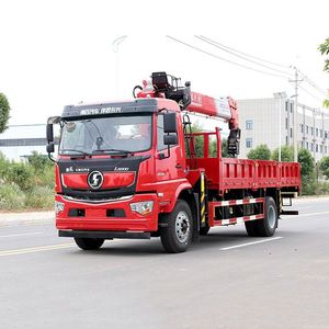 รถบรรทุกติดเครน Shacman L5000 4*2 พร้อมเครน Changxing 8T แบบบูมตรง สำหรับขนส่งวัสดุก่อสร้างในเมืองและชนบท - Product Image 3